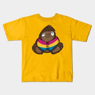 Pride Bigfoot Pansexual Vest Kids T-Shirt